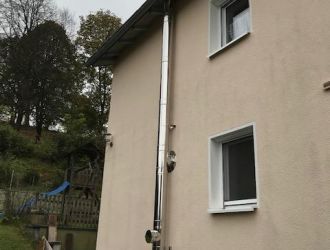 Schornsteinmontage in Ennetach