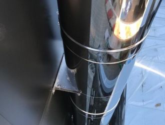 Abluftanlage mit Deflektorhaube in Baienfurt