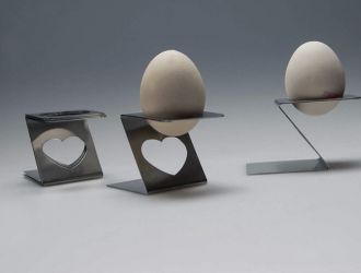 Eierbecher aus Edelstahl bei M+S