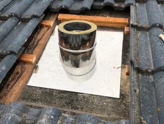 Schornsteinmontage in Konstanz