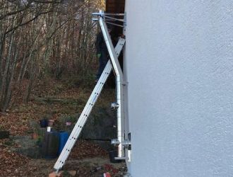 Edelstahlschornstein in Römerstein